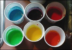 Homemade paints