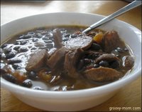 bean and sausage soup