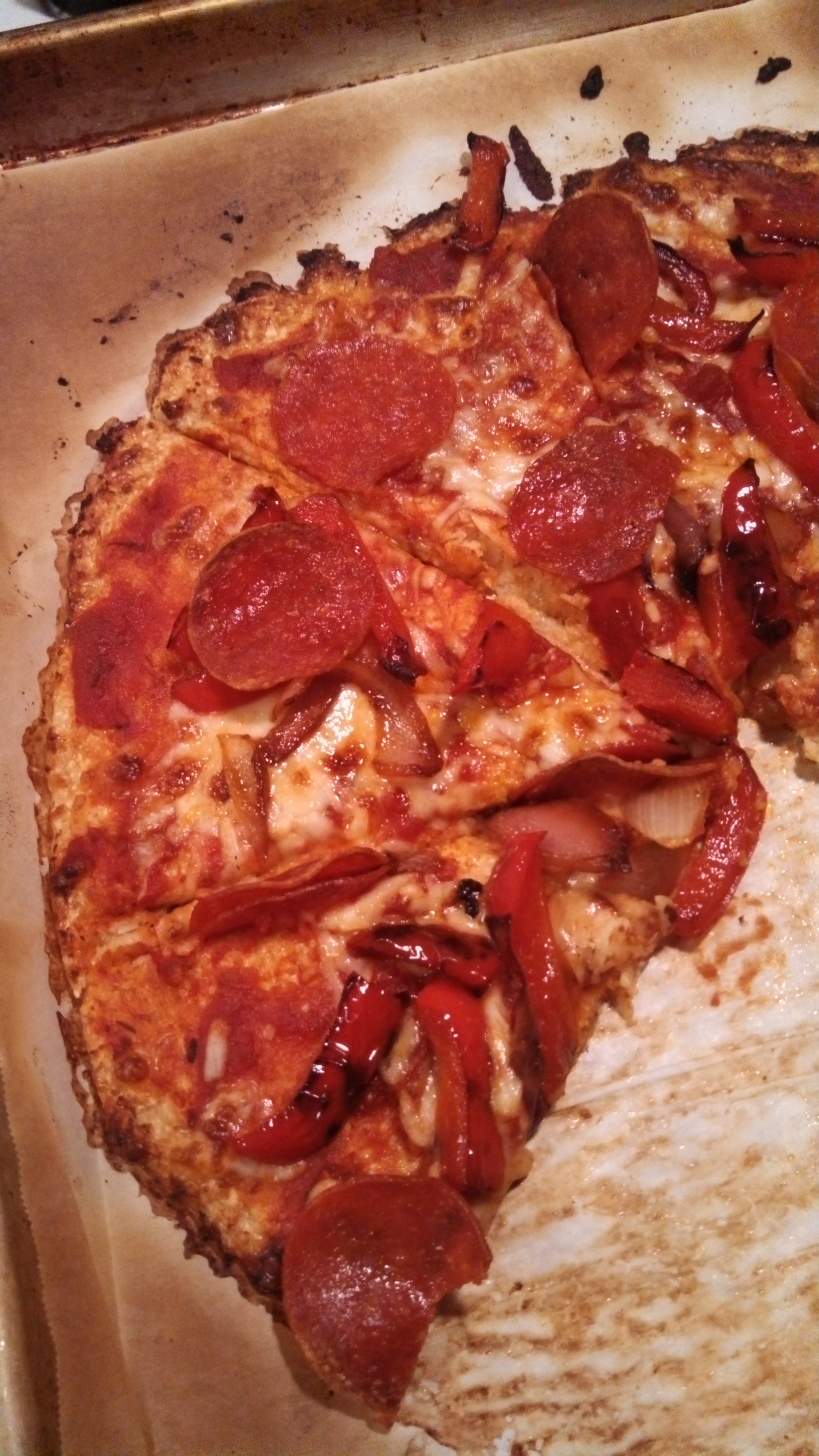 Cauliflower Crust Pizza